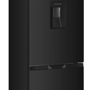 Refrigerateur combiné - congélateur bas - Noir - capacité 262L - Classe E