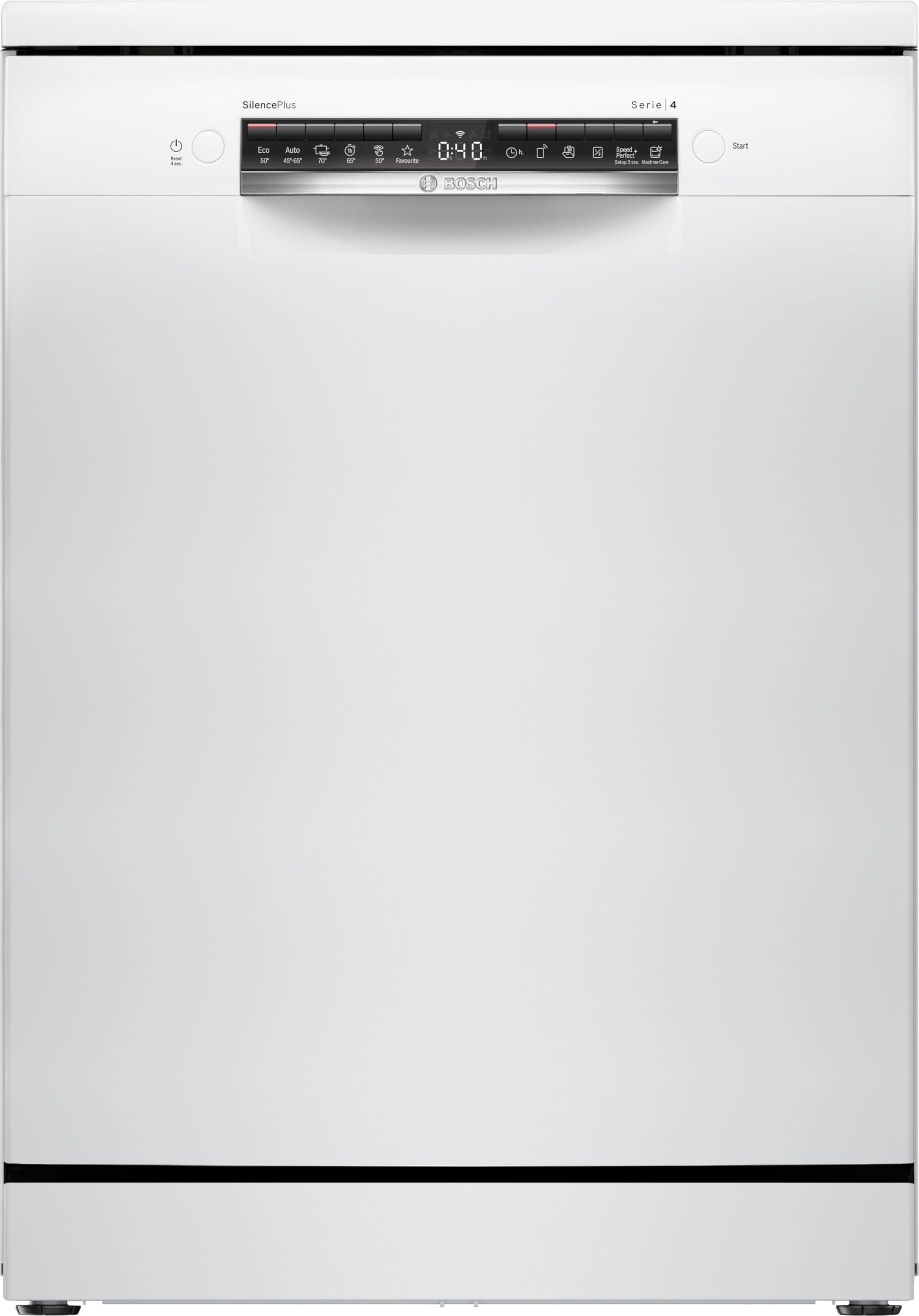 Lave-vaisselle Série 4 60 cm, Pose libre, Blanc