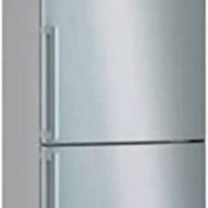 Série 4 Réfrigérateur combiné pose-libre, 321 L, 186 x 60 (H x L), Inox anti trace de doigts