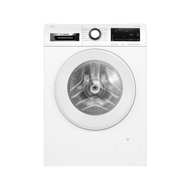 Lave-linge Frontal 9 kg - Classe A - 1400 trs/min - Dosage Automatique - Blanc – Image 11