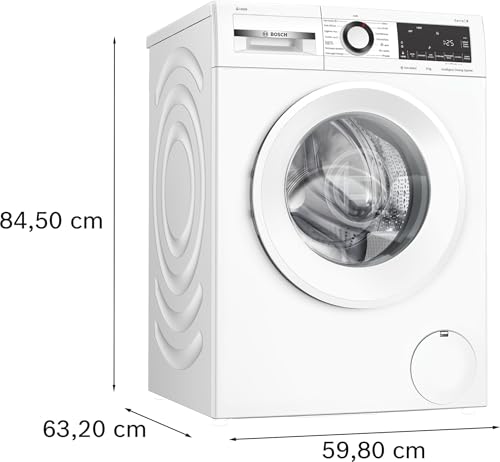 Lave-linge Frontal 9 kg - Classe A - 1400 trs/min - Dosage Automatique - Blanc – Image 4