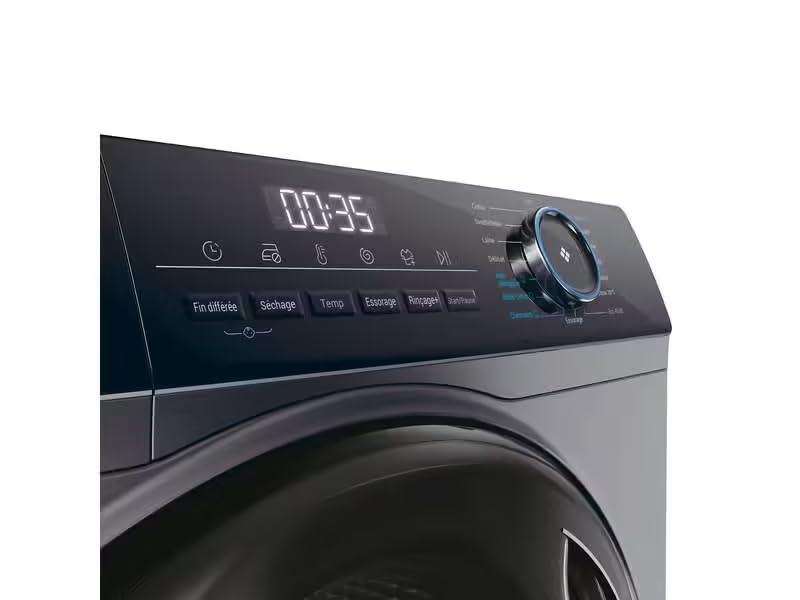 Lave-linge Séchant Frontal 8 kg / 5 kg - 1400 trs/min - Moteur Induction Direct - Silver – Image 3