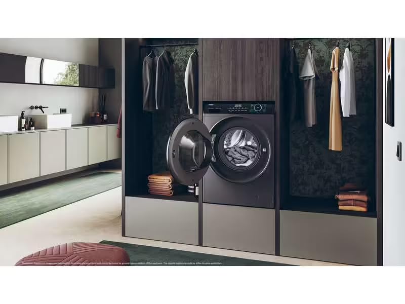 Lave-linge Séchant Frontal 8 kg / 5 kg - 1400 trs/min - Moteur Induction Direct - Silver – Image 7
