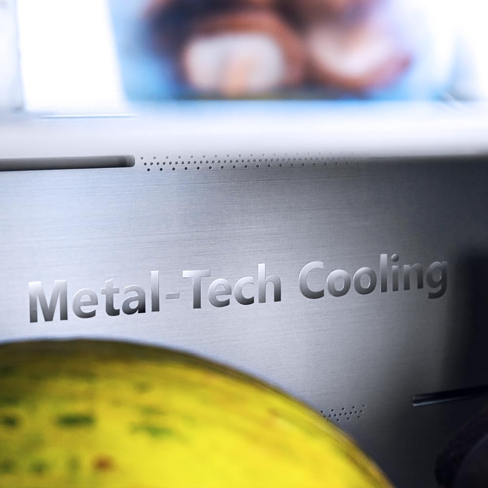 Réfrigérateur à Double Porte en Inox avec Distributeur d'Eau de 510 L Bolero CoolMarket FD 510 WD Inox E. 183 cm de Hauteur, 84 cm de Largeur, Moteur Inverter Plus, NoFrost Total – Image 7