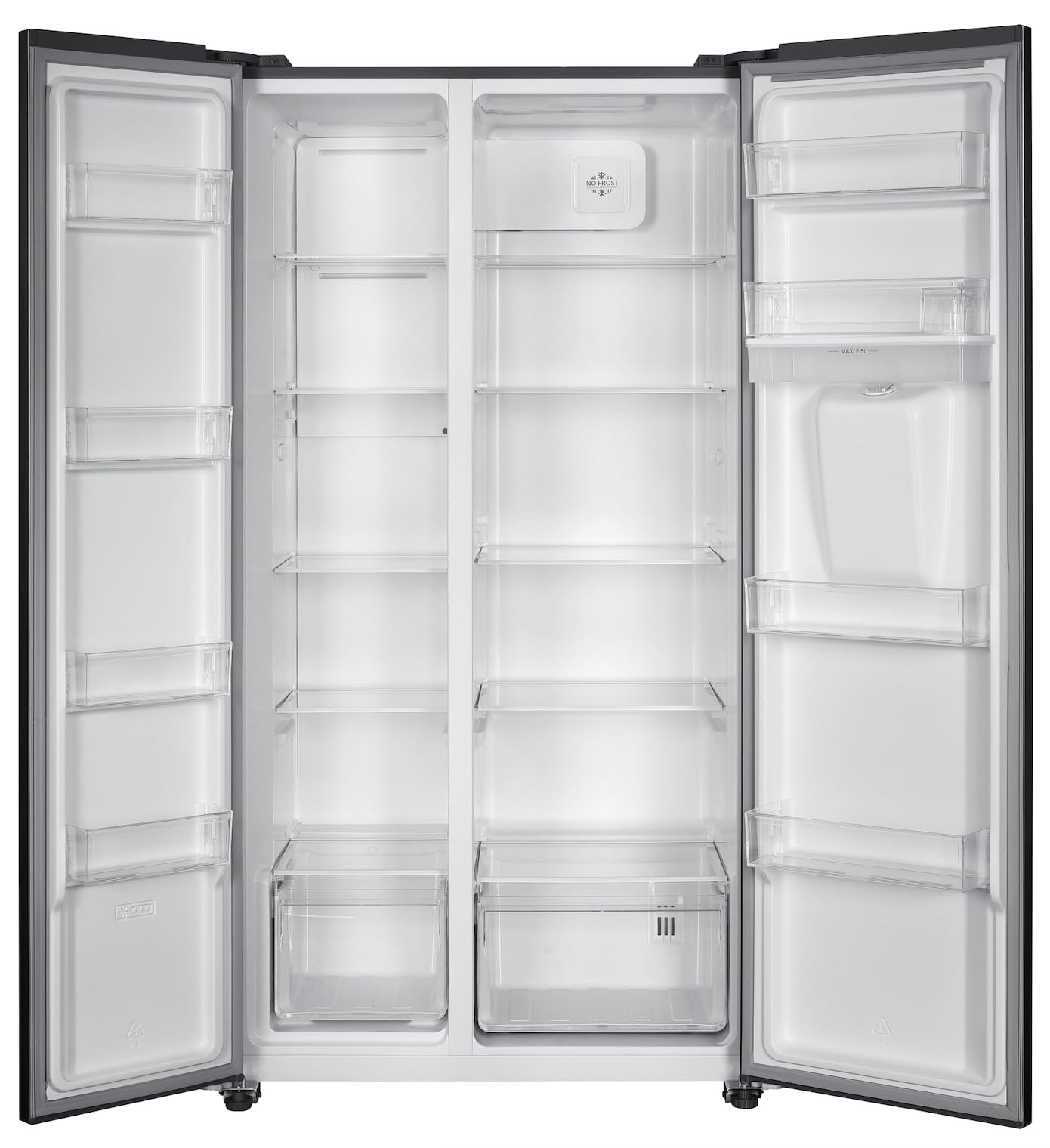 Réfrigérateur multi-portes 510L (324L + 181L) - Inox – Image 5