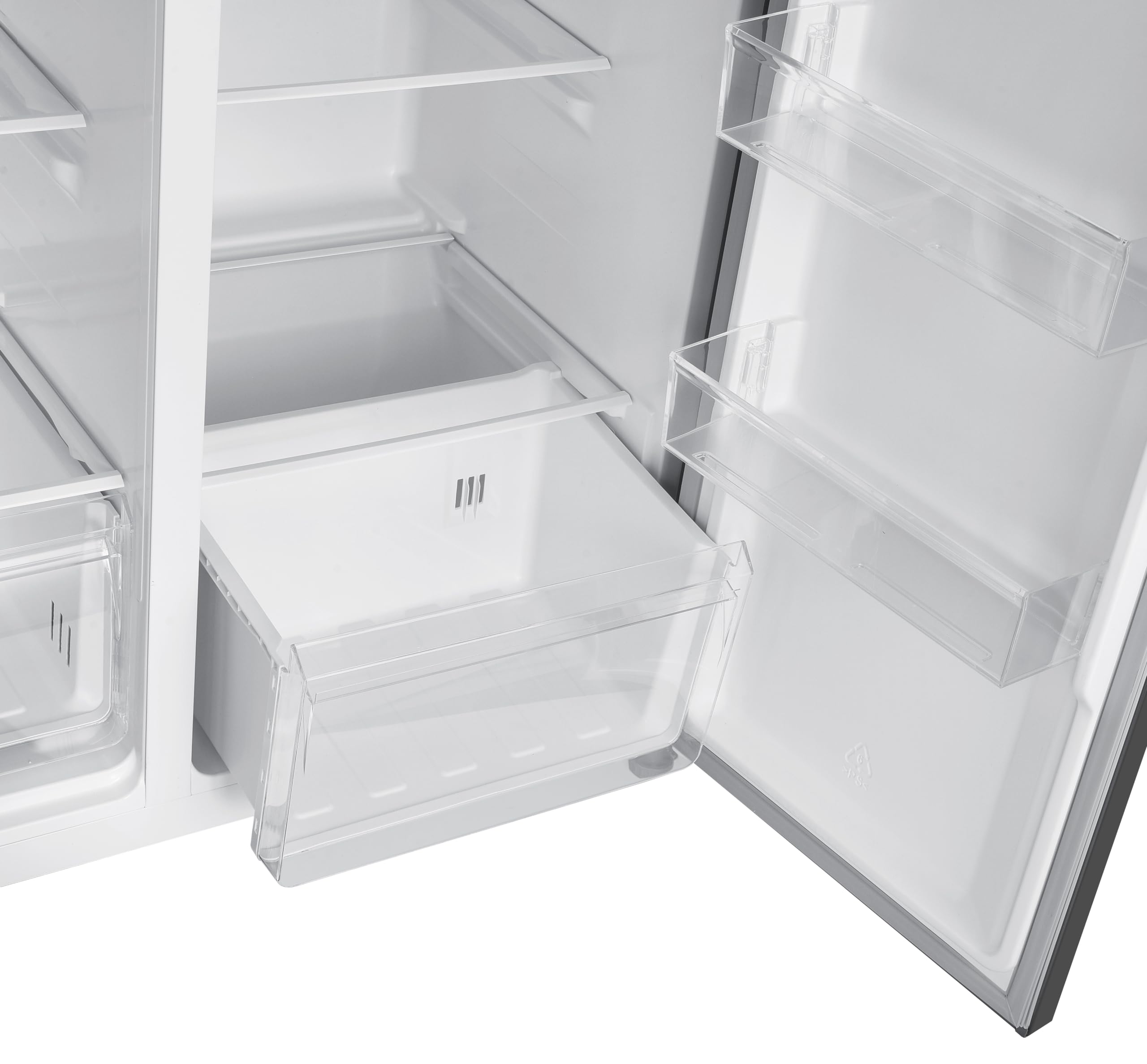 Réfrigérateur multi-portes 510L (324L + 181L) - Inox – Image 3